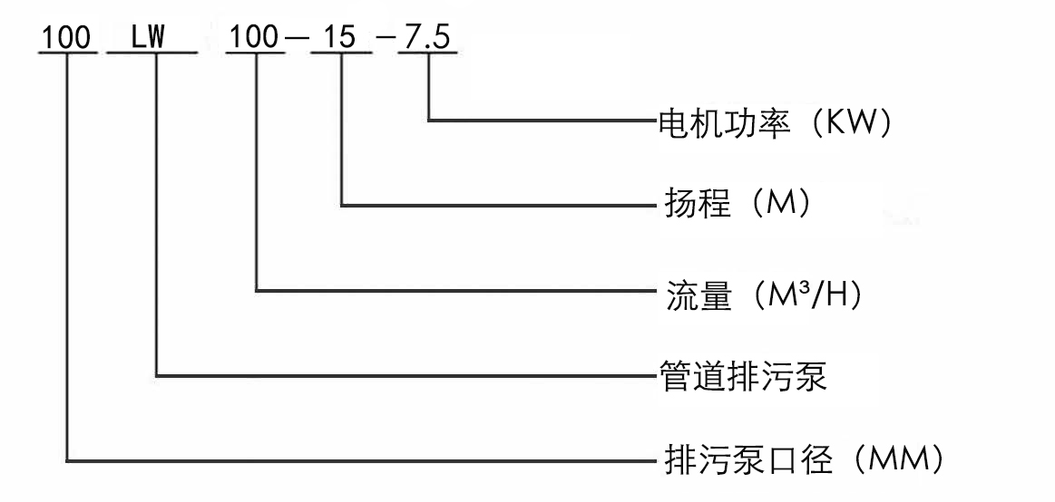  LW直立无堵塞排污泵